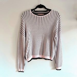 Bershka Check Print Sweater